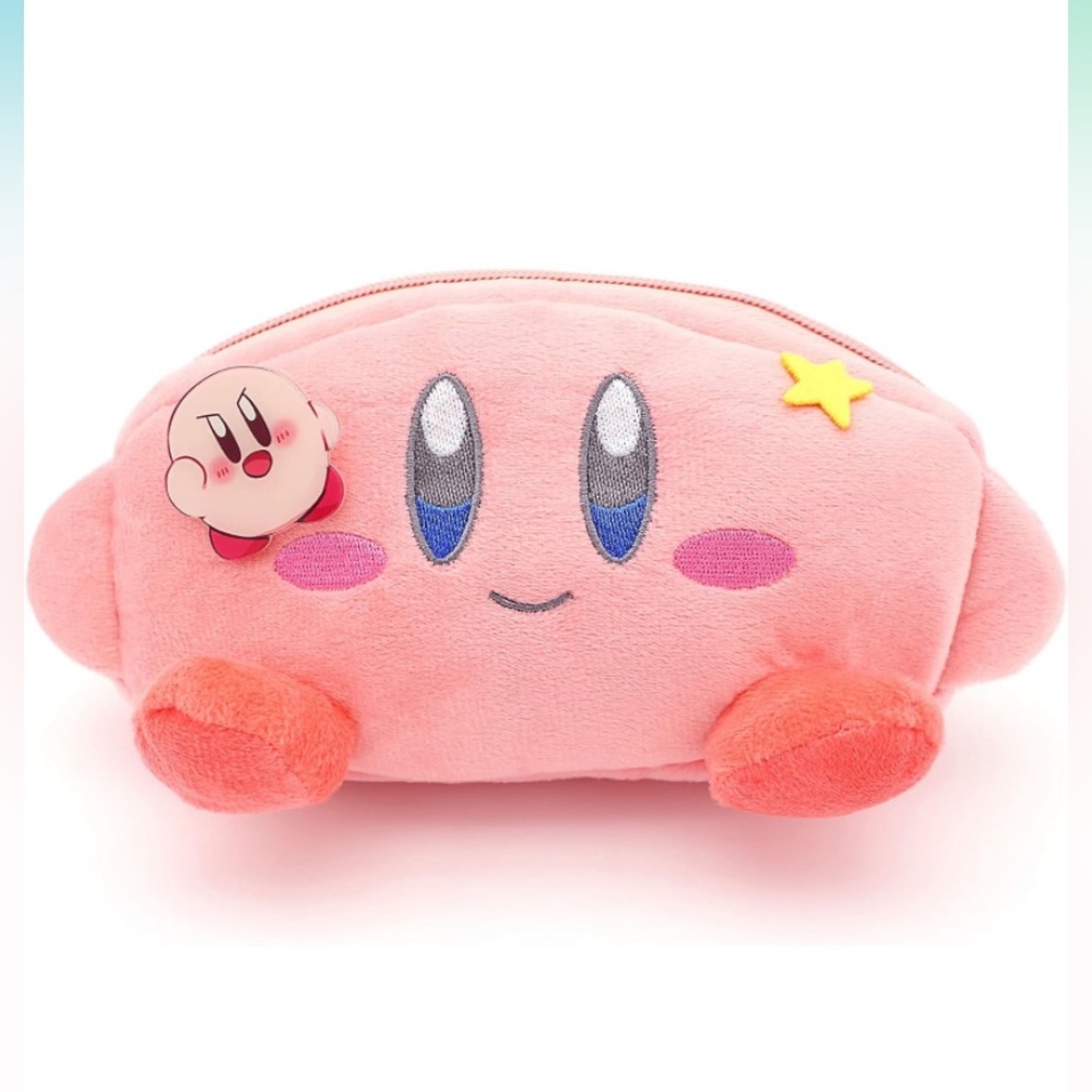 Kirby Pencil Case and Pin